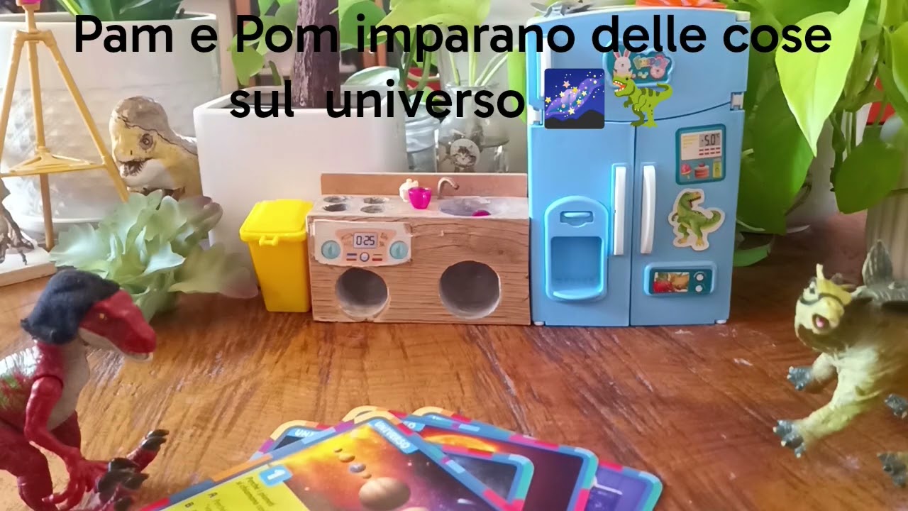Pam e Pom imparano delle cose sul universo 🌌✨