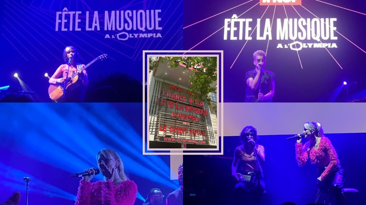 F&ecirc;te de la musique 2022 &agrave; l&rsquo;Olympia : Ang&egrave;le, Pomme, Parcels, Franz Ferdinand & Benjamin Biolay