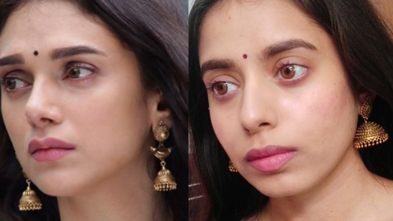 Aditi Rao Hydari Inspired Makeup Look | 2020 | No Makeup look in tamil