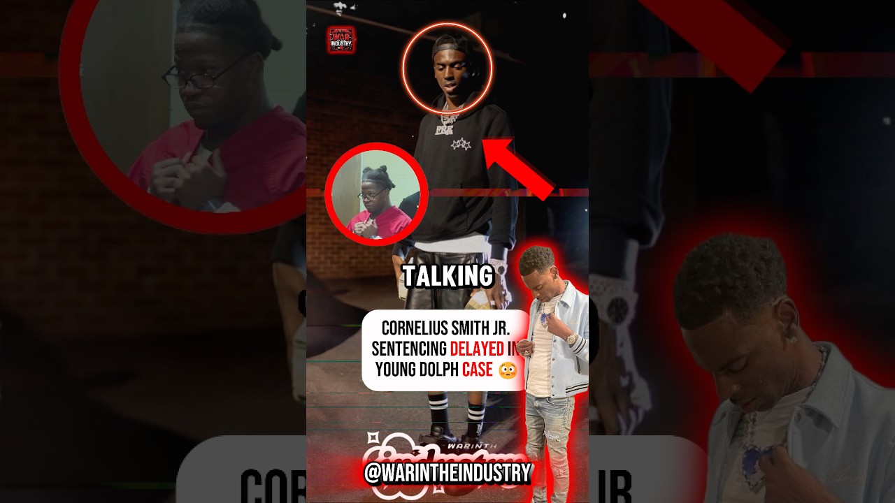 Вынесение приговора Корнелиусу Смиту-младшему по делу Янга Дольфа отложено 😳 #youngdolph #corneli...