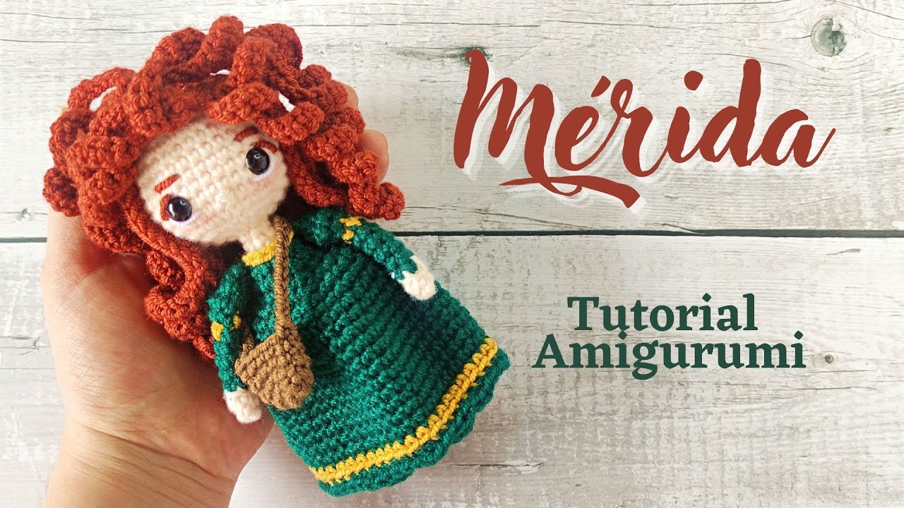 Valiente Merida Amigurumi Tutorial | Amis Tejiendo Momentos | ENG/SPA Subs