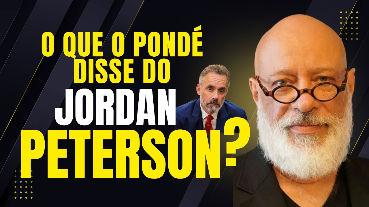 Pondé fala de Jordan Peterson