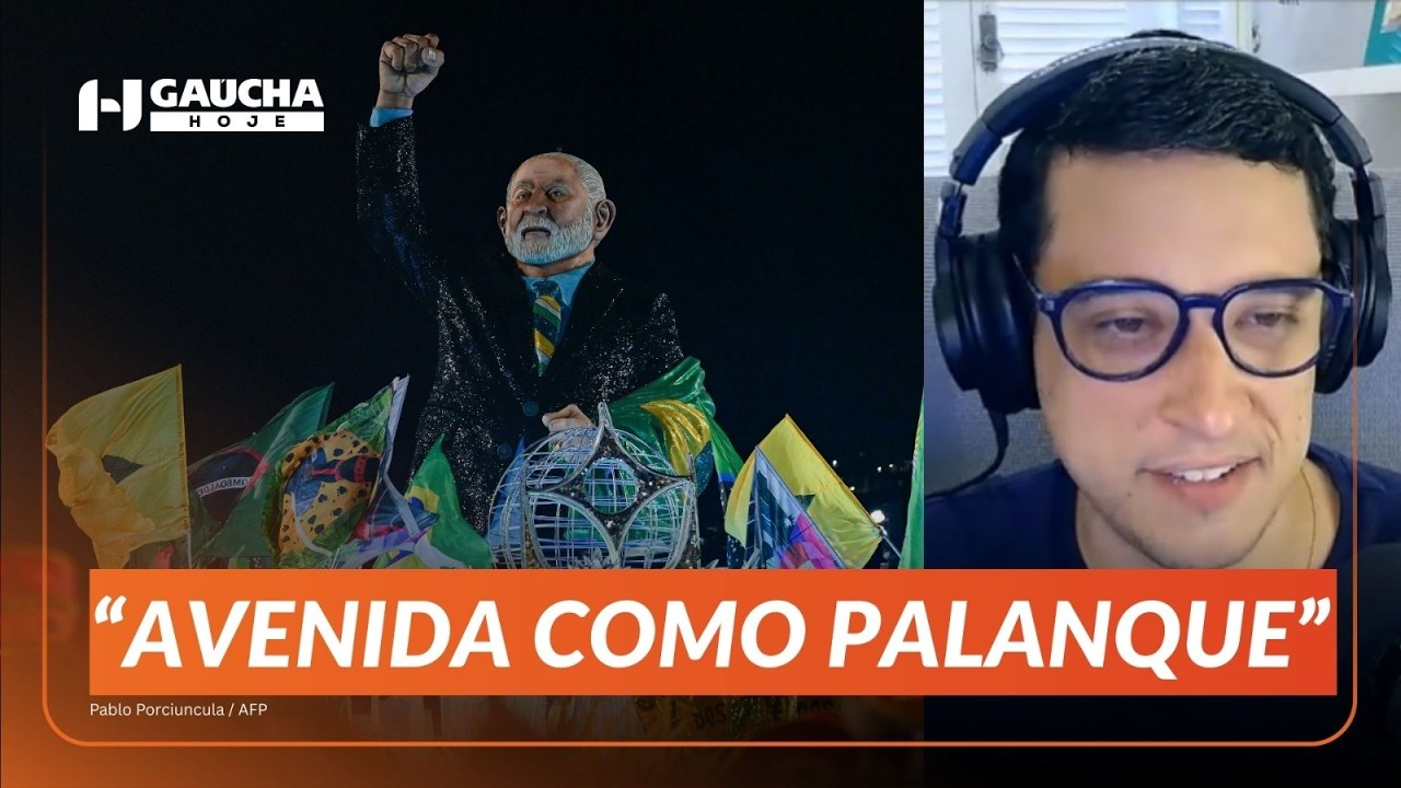 Como foi o desfile PRÓ-LULA da Acadêmicos de Niterói, no CARNAVAL do Rio de Janeiro | Gaúcha Hoje