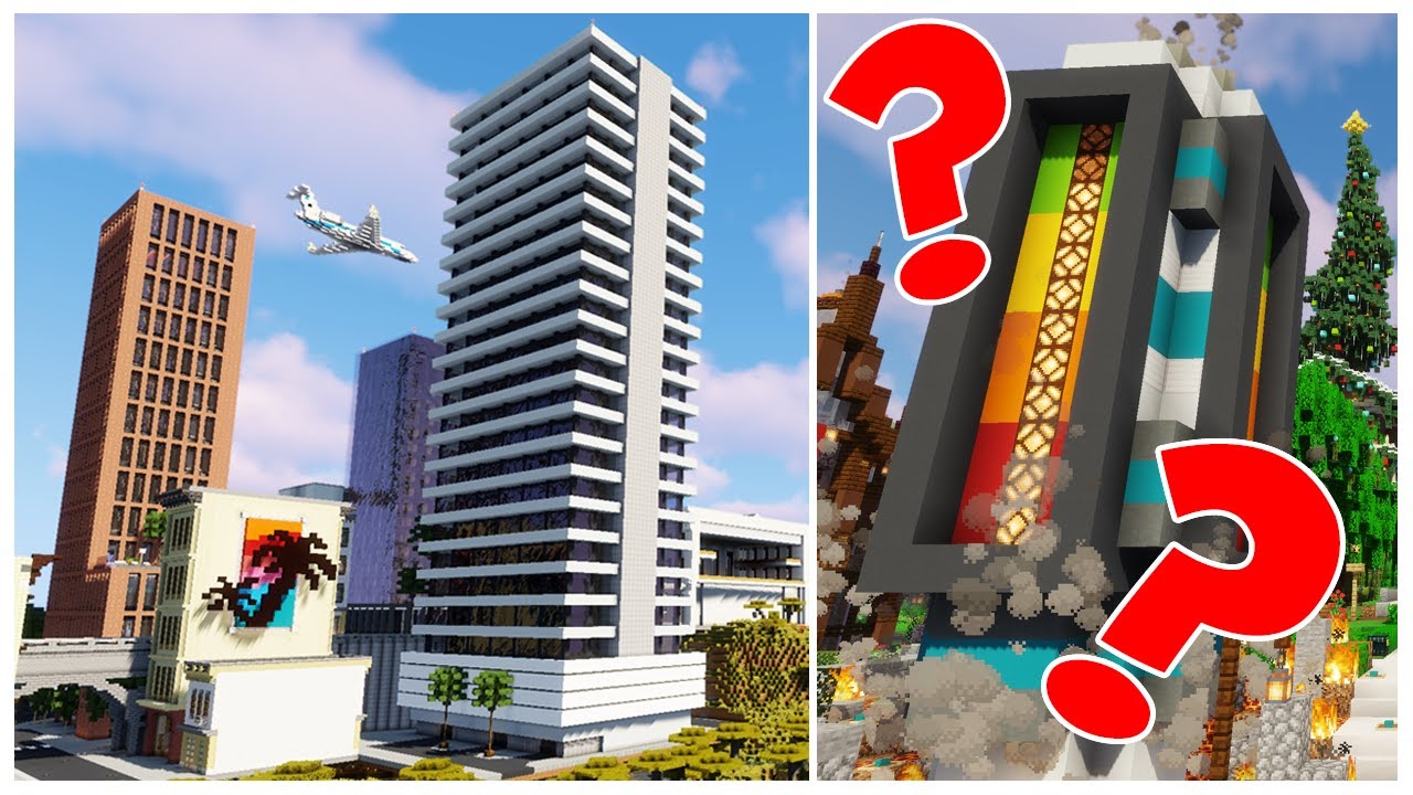 Hermitcraft 7 | Ep.56: THE ECLIPSE TOWERS (GTA5) & BUTTON 2.0?