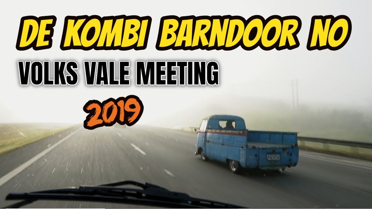 Indo para o 2º Volks Vale Meeting de Kombi 
