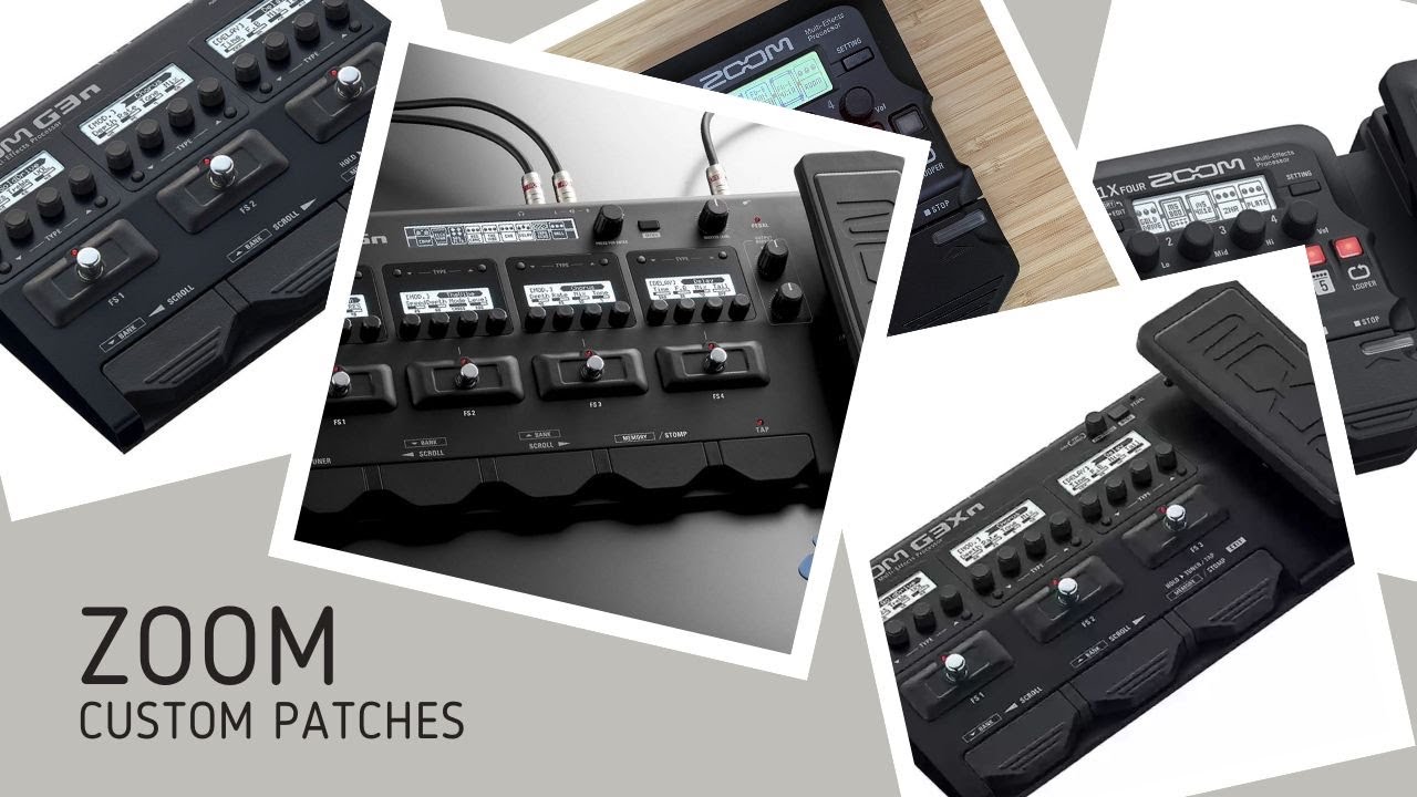 Unveiling the Best Custom Patches | Zoom G1 FOUR/G1X FOUR/G3n/G3Xn/G5n