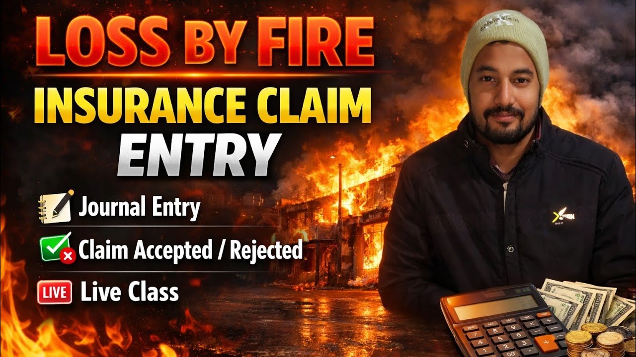 accounting special entry insurance claim