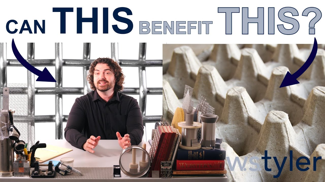 Molded Pulp Fiber | How Woven Wire Mesh Benefits the Process
