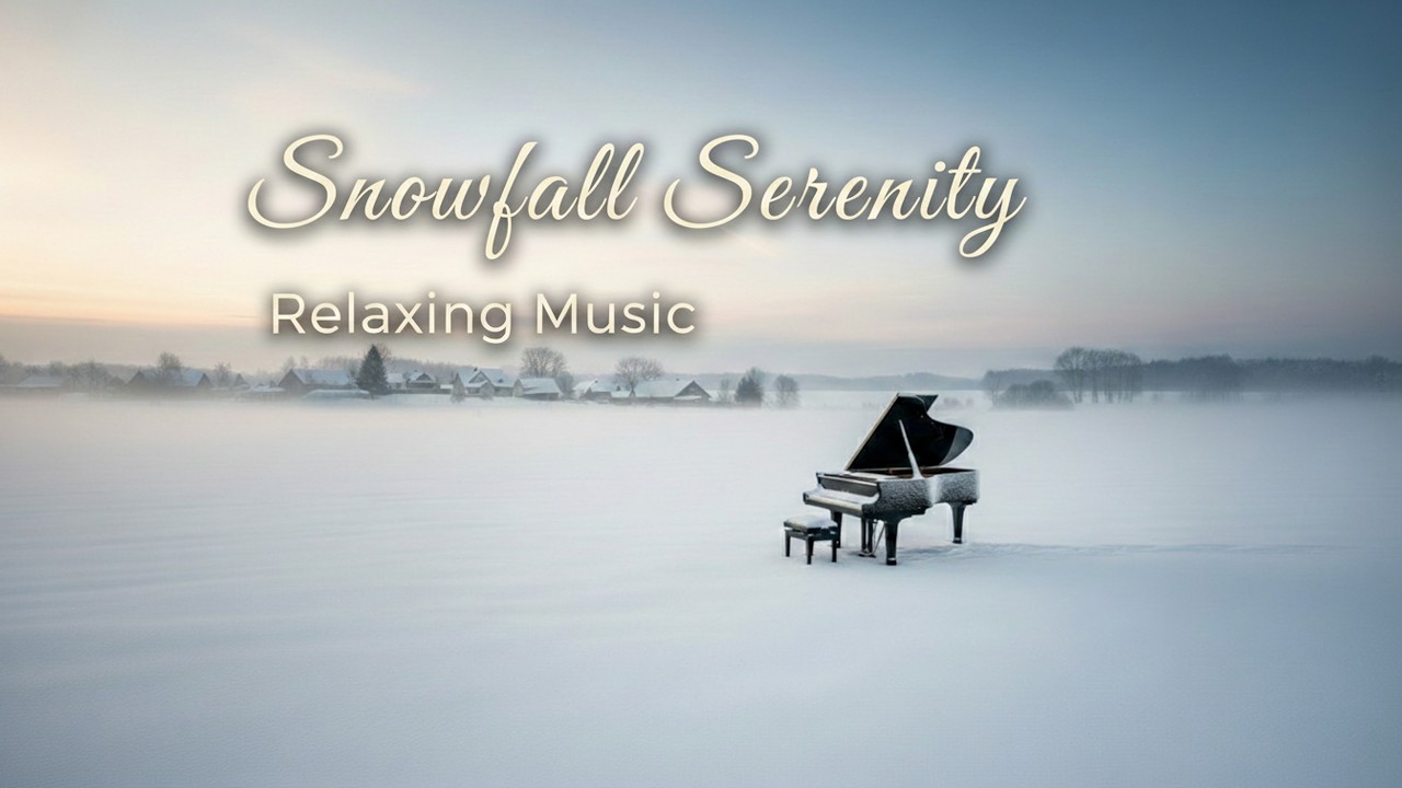Relaxing Music 🎵 Snowfall Serenity