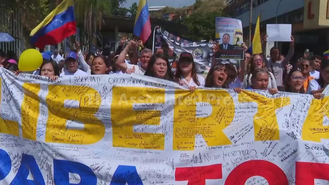 Families demand release of Venezuela’s political detainees