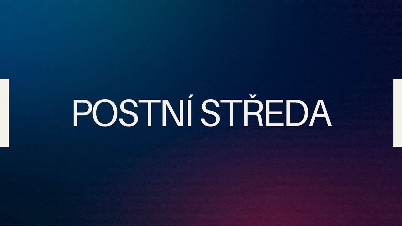 4. postní středa | Roman Brzezina | 4.3.2026 | 18:00