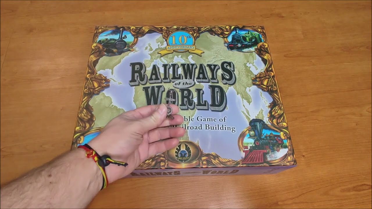 Railways of the world vídeo reseña - Secuencia del turno y opinión