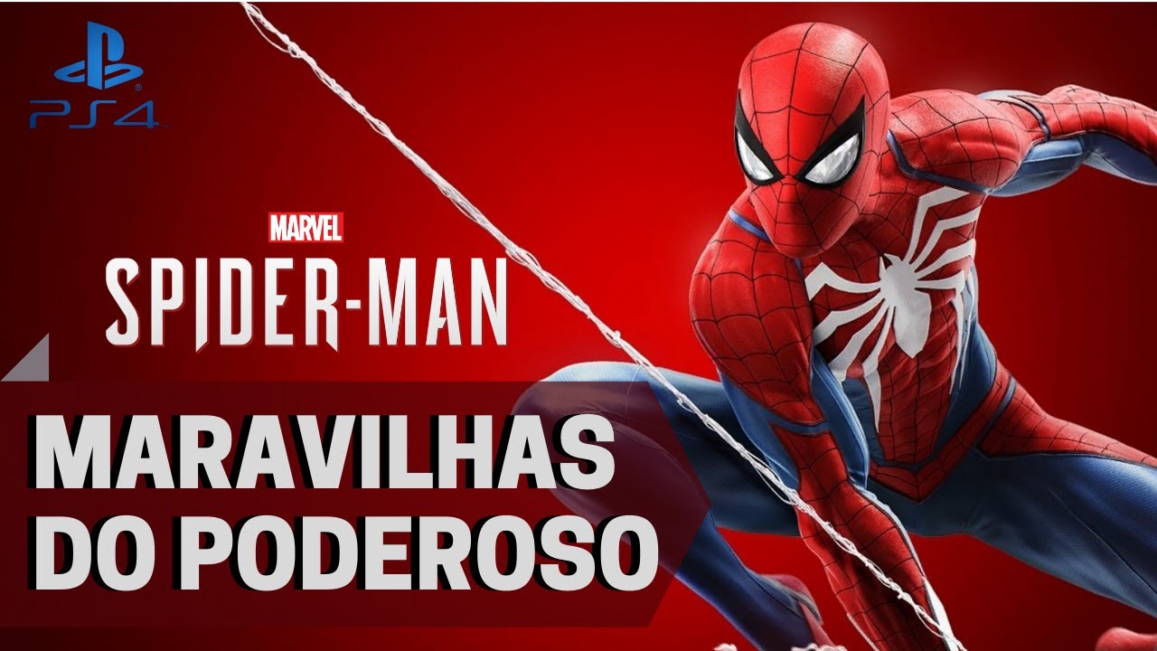Spider-Man do PODEROSO PS4 - Jogando pela primeira vez