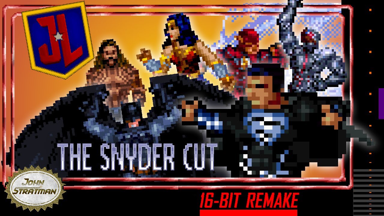 Justice League: The Snyder Cut | 16-bit Trailer Remake