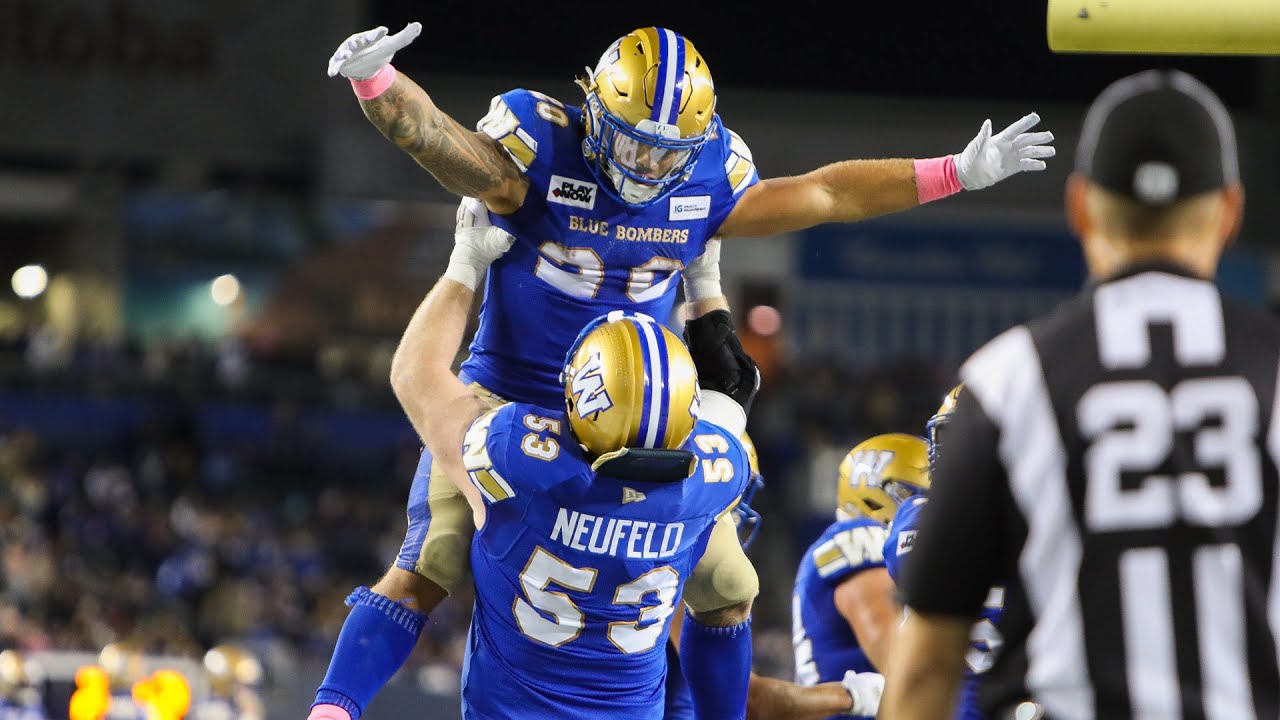 CFL 2023 Recap: Edmonton @ Winnipeg -  week 20