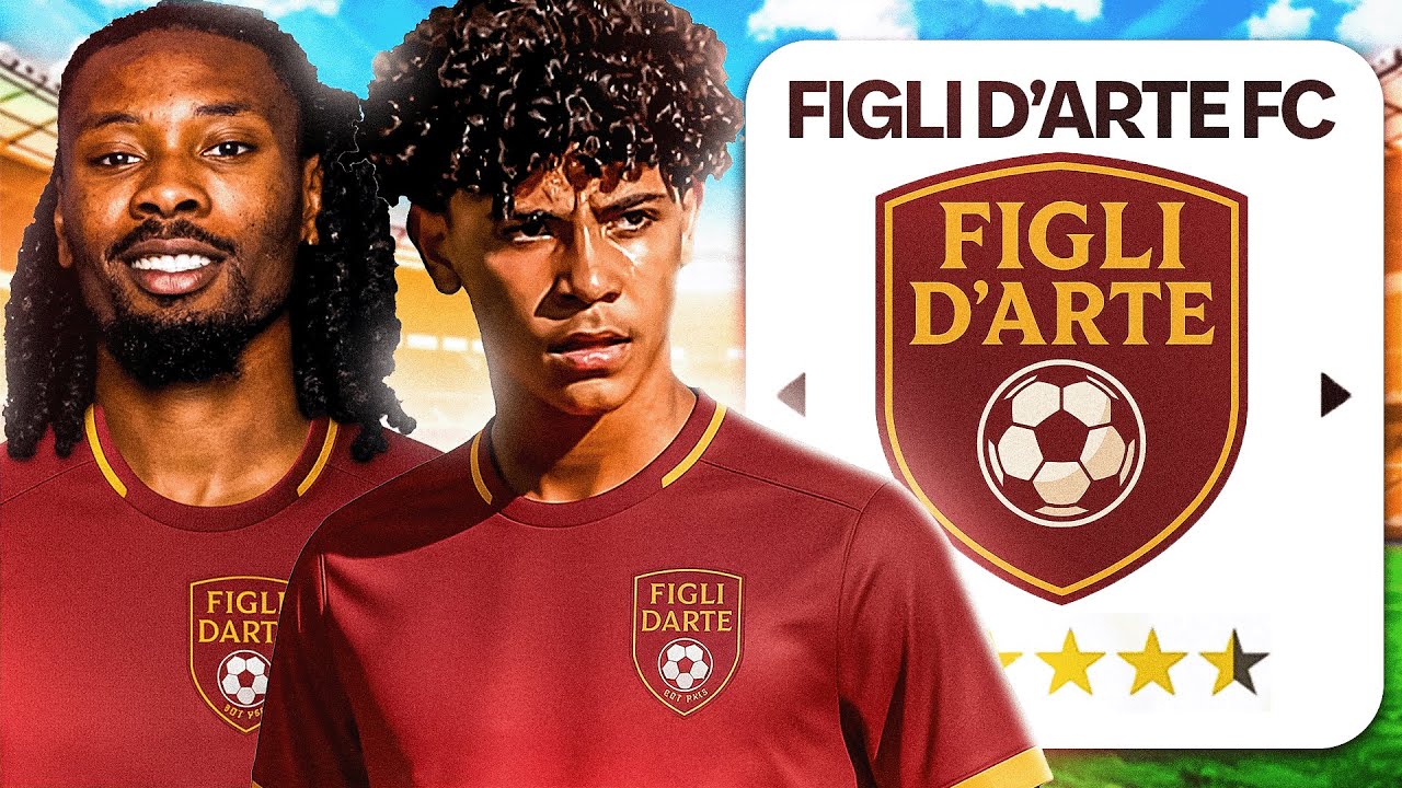 DALLA SERIE D alla CHAMPIONS LEAGUE con SOLO FIGLI D'ARTE!