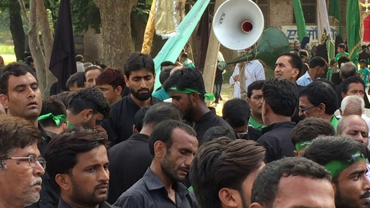 7 moharram anjuman safeer-e-naserul aza katghar kamal 2018