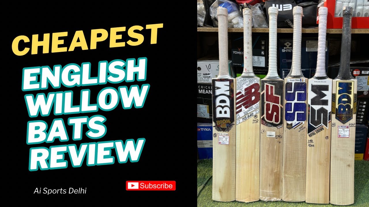 Cheapest English Willow Bats Review | Ai Sports Delhi | +918287417792/9667010575 