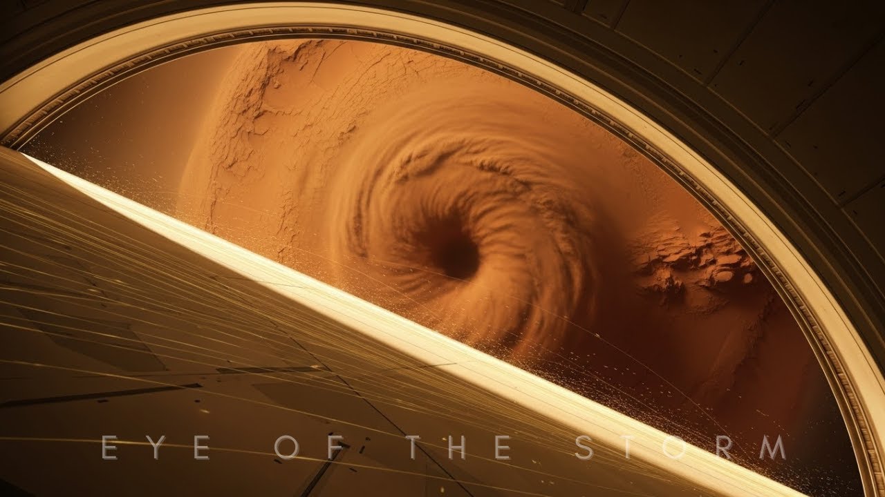 Eye of the Storm | Sci‑Fi Ambient Music Inside a Desert Planet Cyclone