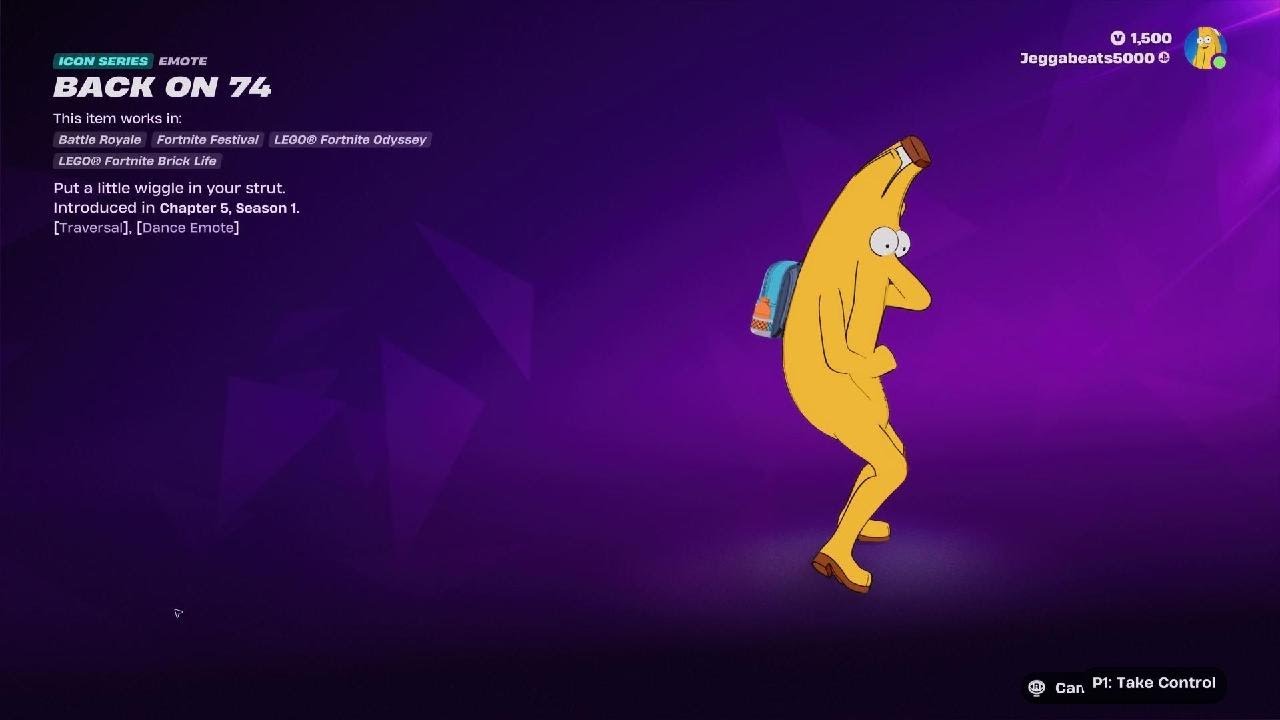 FortniteEmotes whith springfielder Peely