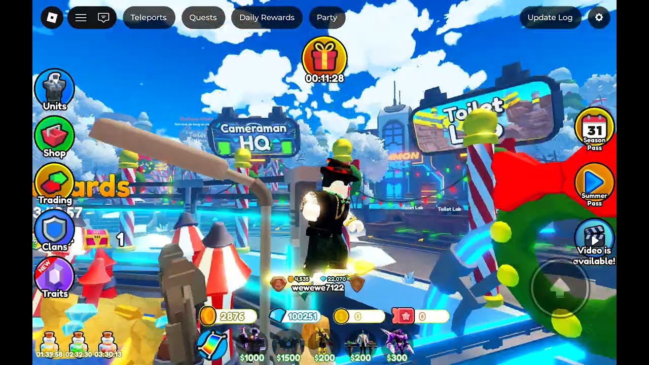 Roblox Toilet tower defense. Pick better than an epic unit.  