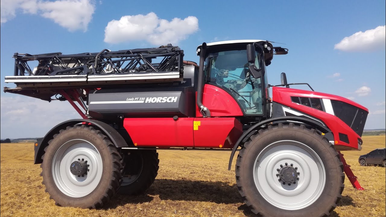 HORSCH Leeb PT 330.Тест-драйв на полях господарства 