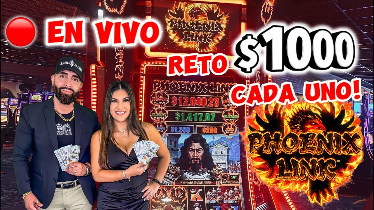 🔴EN VIVO EN EL CASINO VAMOS POR UN JACKPOT EN PHOENIX LINK
