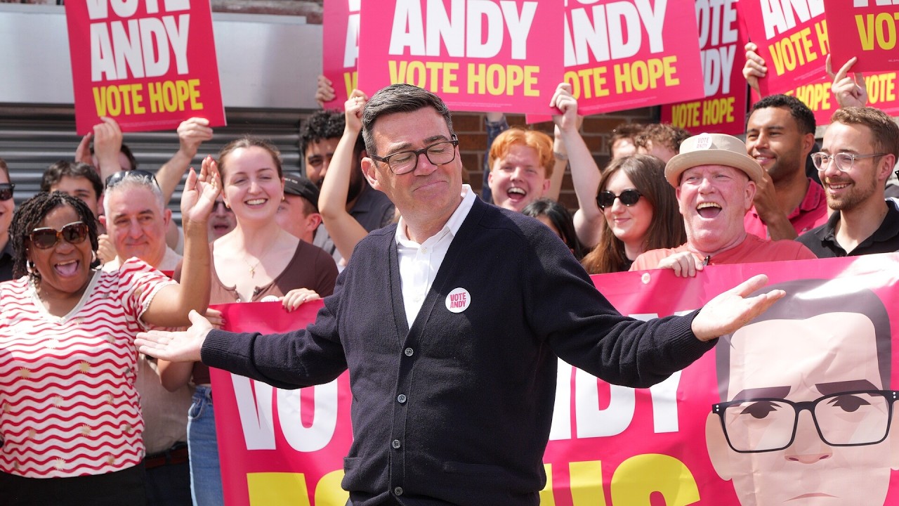 &lsquo;Deeply grateful&rsquo;: Andy Burnham close to becoming UK&rsquo;s next leader
