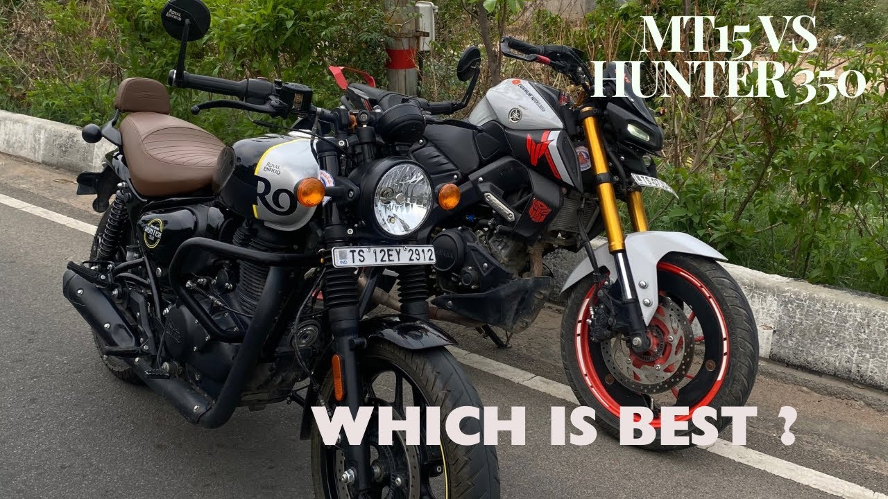 MT15 vs Hunter 350 Drag Race & street Ride || Which is Best || Adrenaline Rush