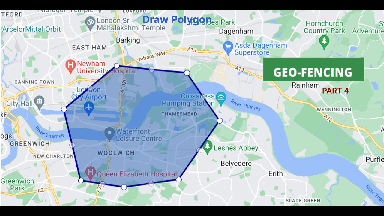Geofence using MERN | Draw Polygon | Part4