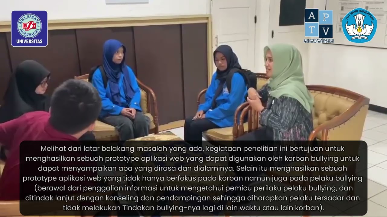 Pengembangan Aplikasi Manajemen Pencegahan dan Penanganan Bullying pada Sekolah Di Wilayah Kabupaten