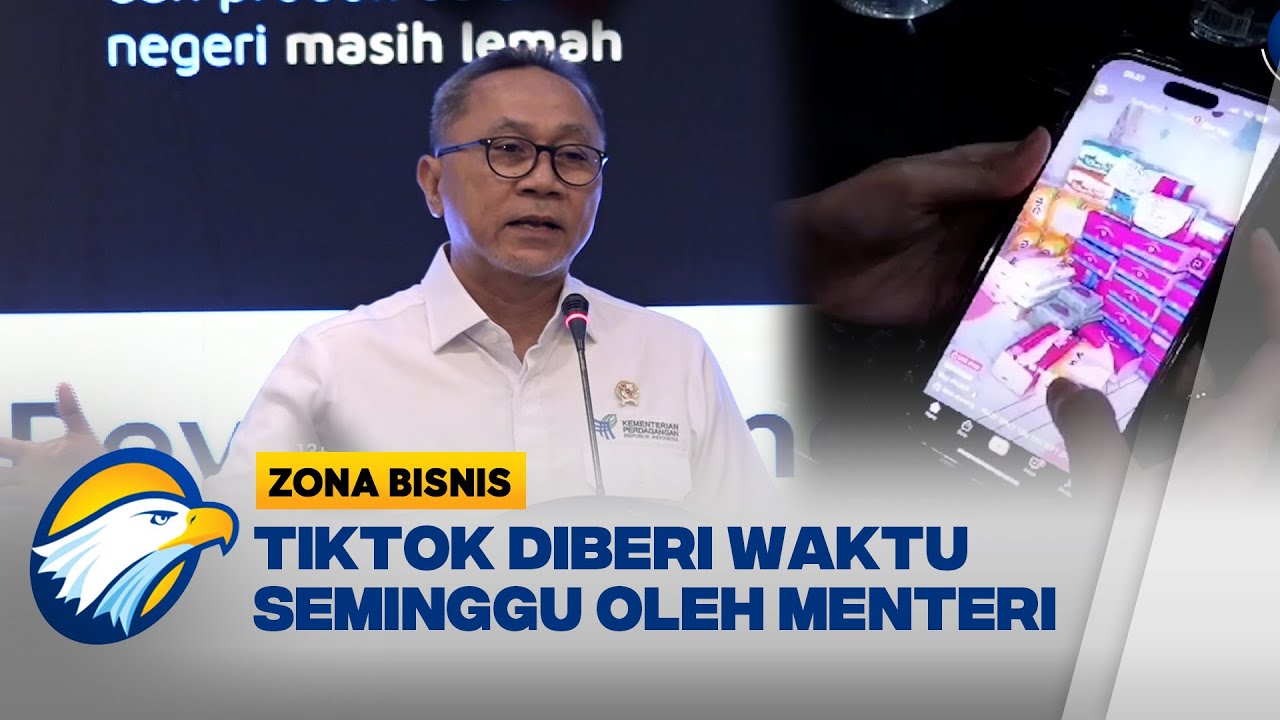 Tiktok shop Terancam ditutup, Menteri Perdagangan Beri Waktu Seminggu
