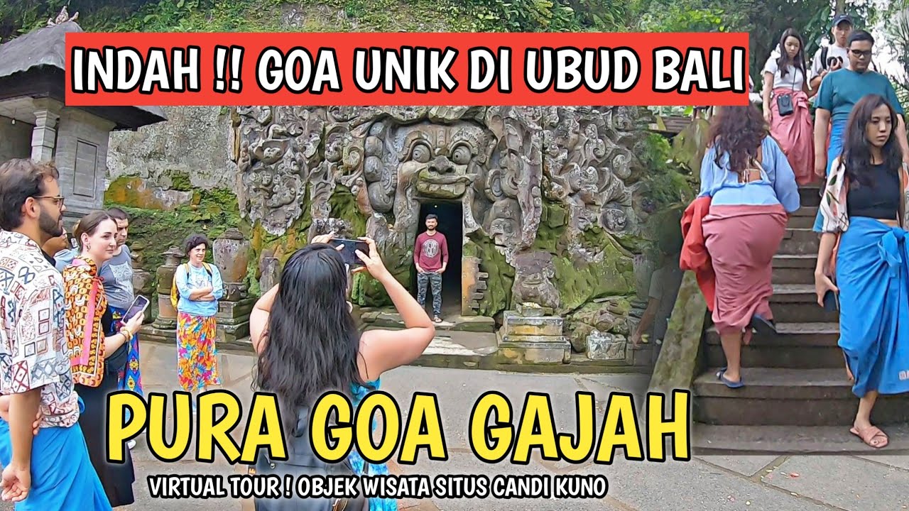 GOA UNIK DI UBUD BALI ! GOA GAJAH BALI