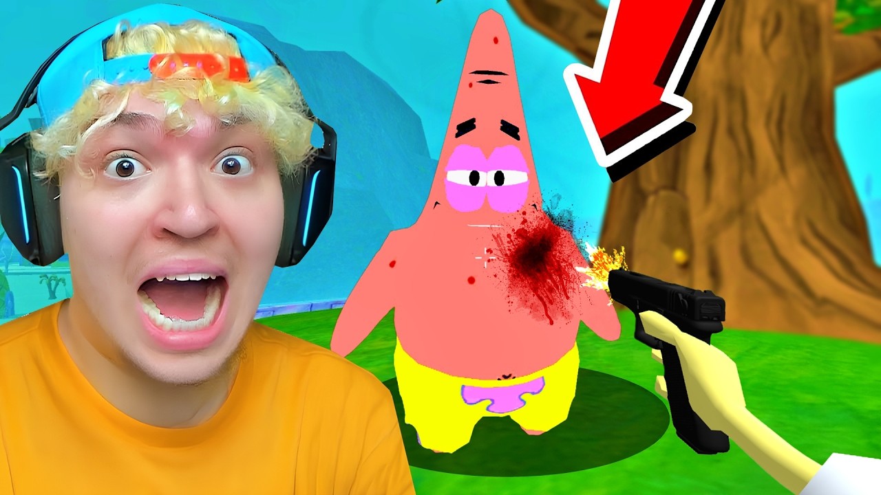 ИГРА, КОТОРУЮ ЗАПРЕТИЛИ У СТРАШНОГО Bob Esponja...
