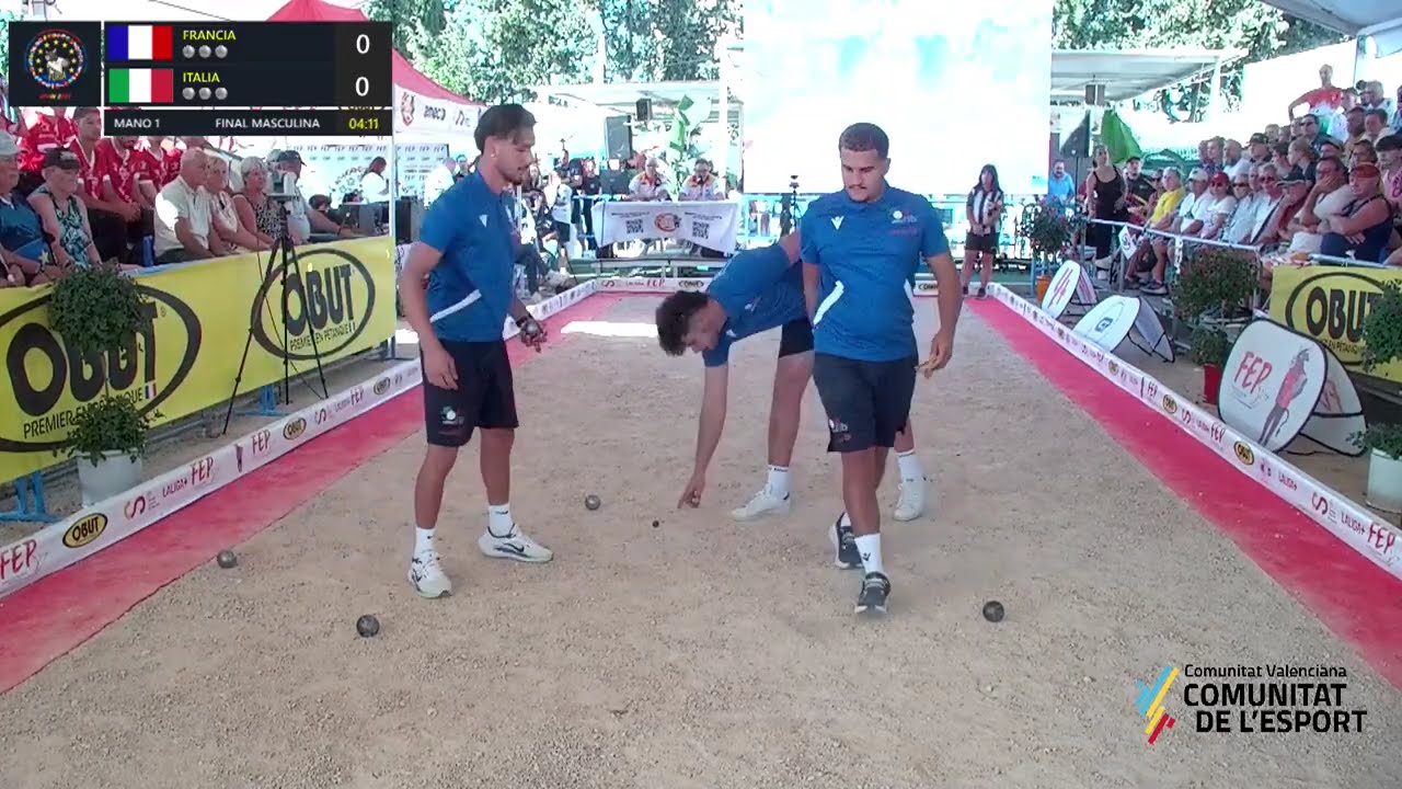 FRANCIA - ITALIA FINAL DEL CAMPEONATO DE EUROPA SUB23 (BENEJUZAR). CAT MASCULINA