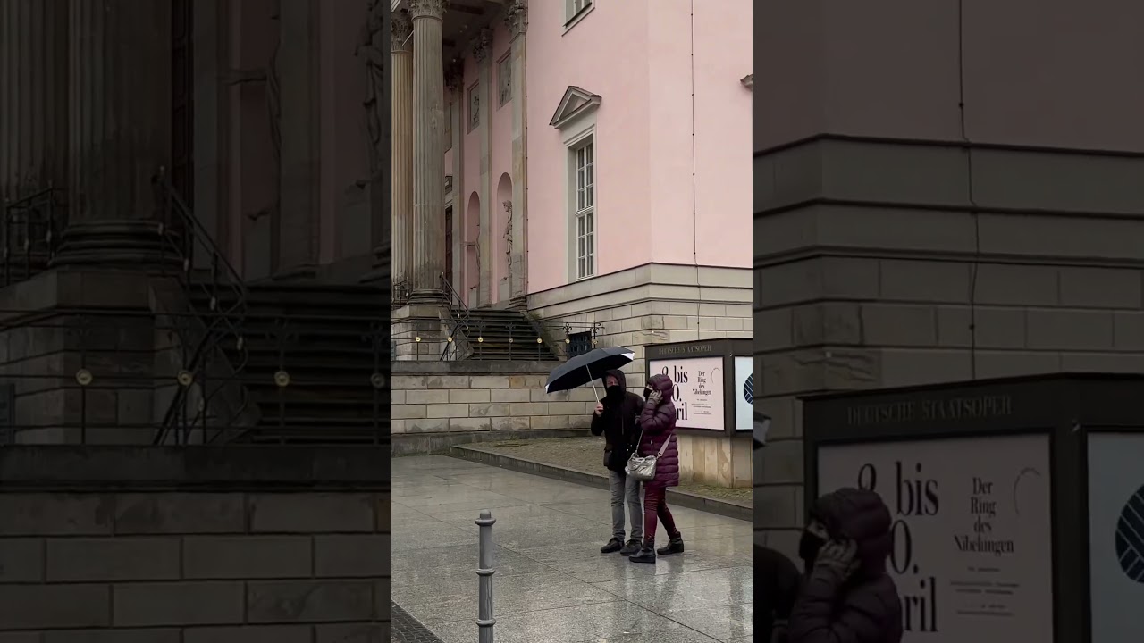 A rainy day #walking in Berlin