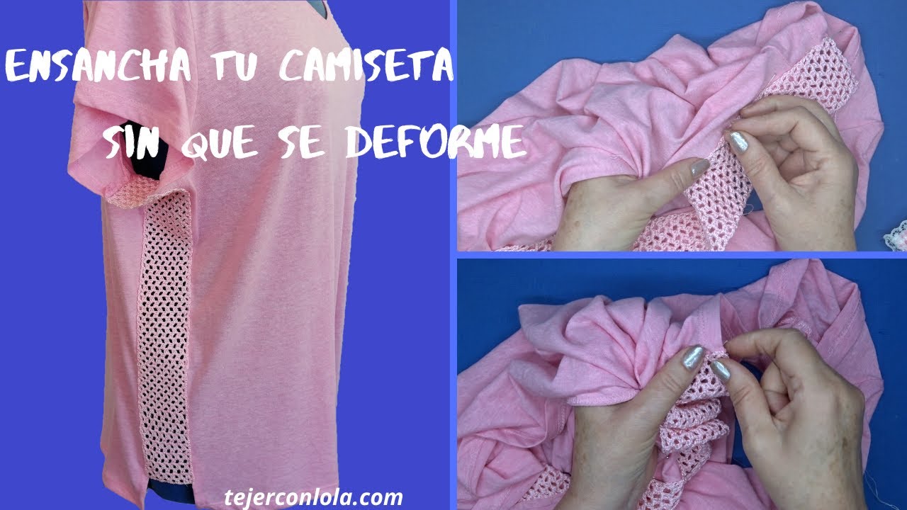 CÓMO ENSANCHAR UNA CAMISETA sin que se deforme | 