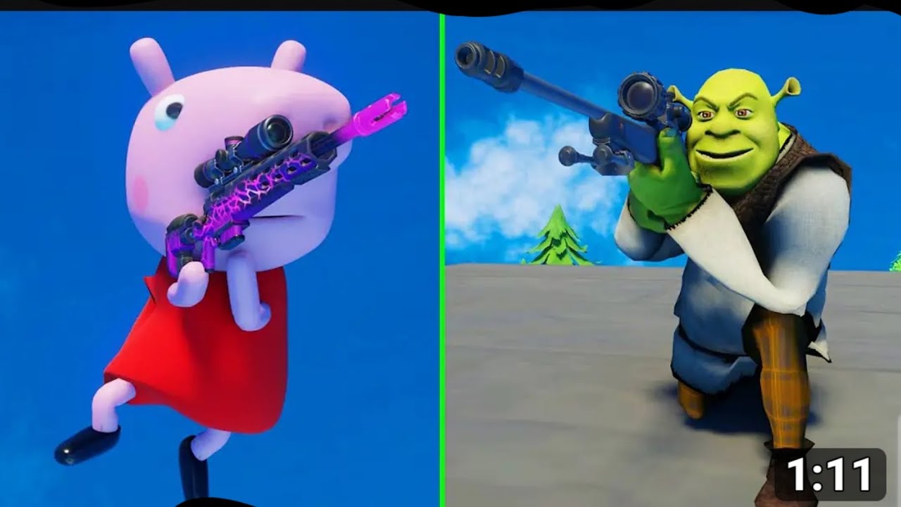peppa pig  fornite