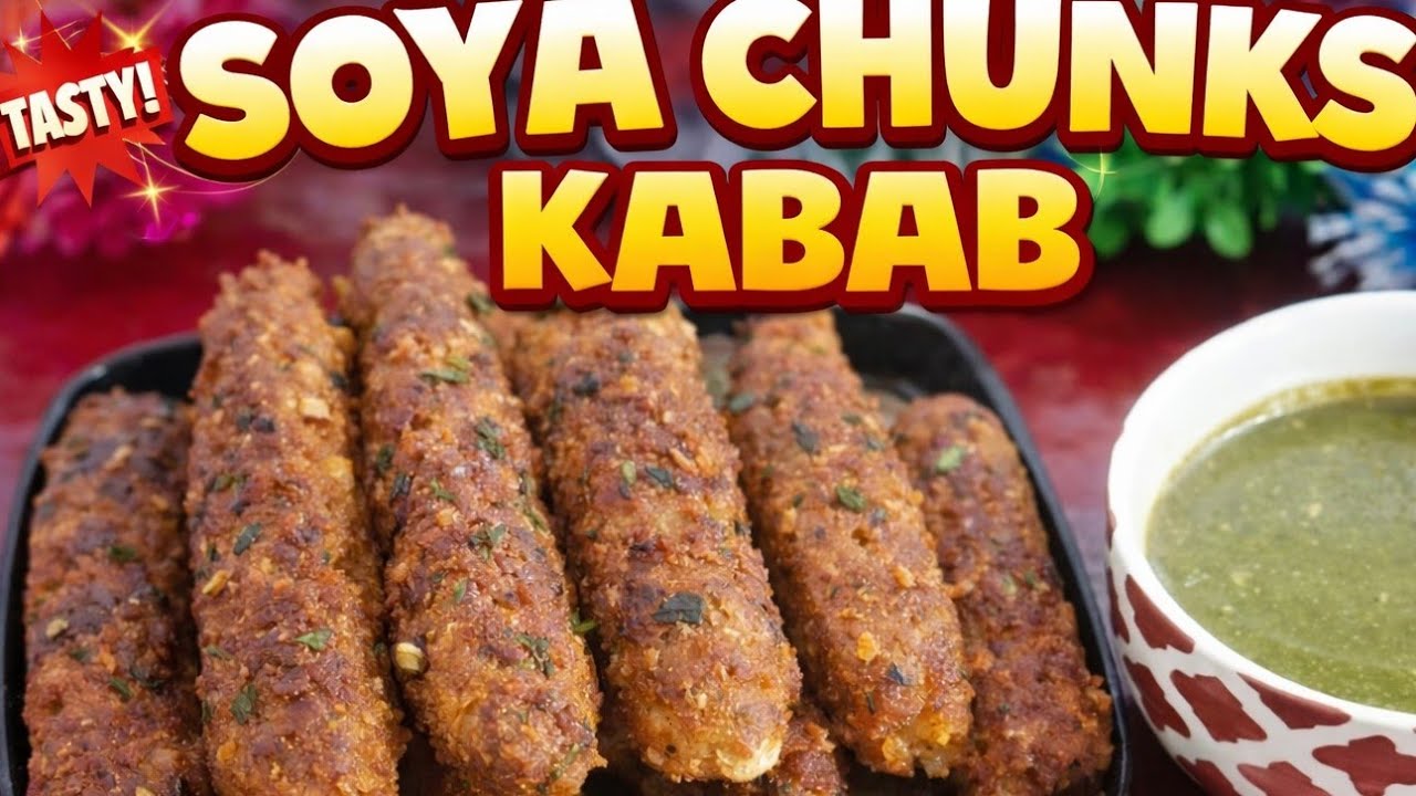 Naye Tarike Se Banaye Soya Chunks Kabab | Tasty Snack शाम की चाय हो या इफ्तार टाइम प्रोटीन से भरपूर।