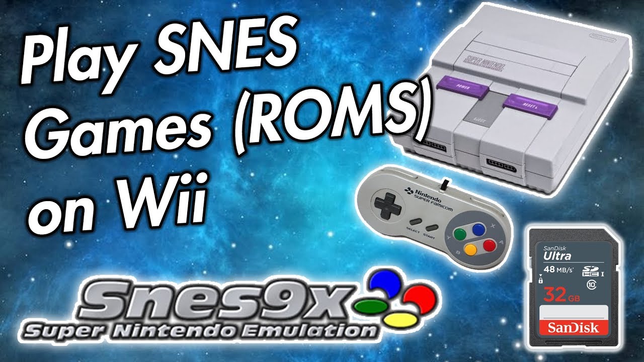 Play SNES Games on Wii with SNES9x GX 2024