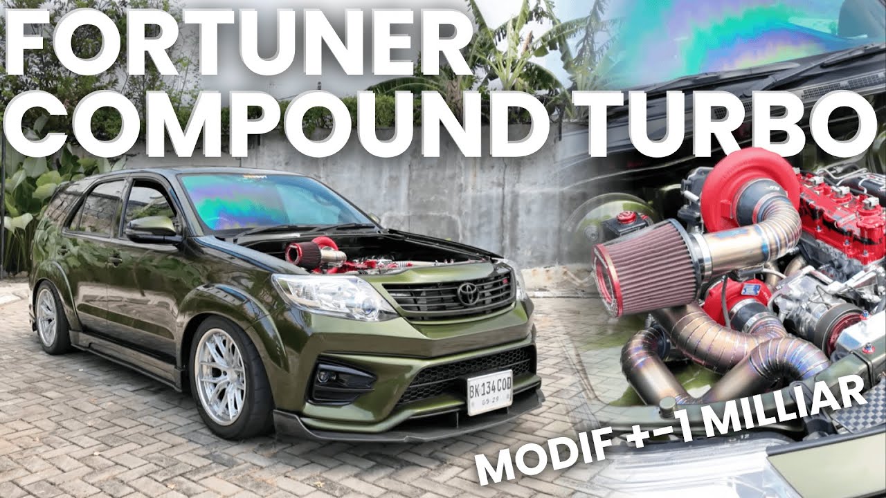 TOYOTA FORTUNER DENGAN DUA TURBO TANPA KAP MESIN | Review Fortuner VNT Leocarspeed
