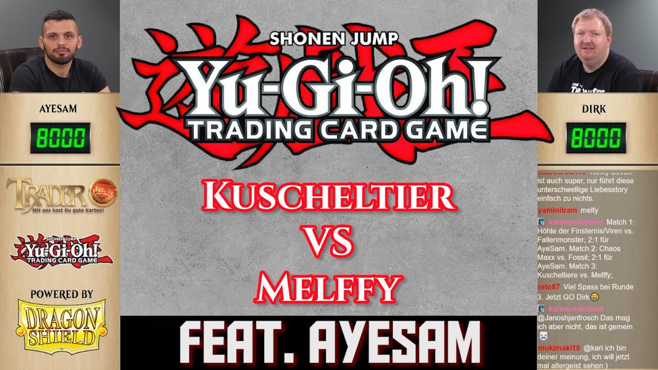 YuGiOh Kuscheltier VS Melffy | feat. AYESAM | YGO deutsch | Trader | Yu-Gi-Oh! Duell | Fluffal Duel