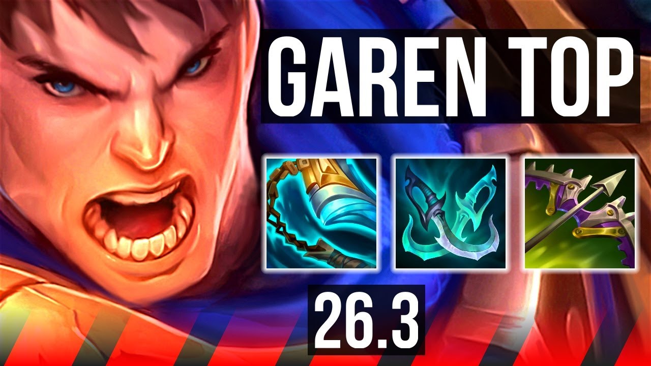 GAREN vs DARIUS (TOP) | KR Master | 26.3
