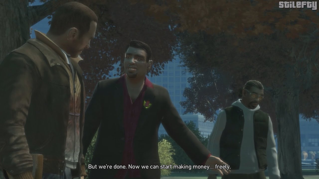 GTA 4 - Revenge Ending / Final Mission - Out of Commission (1080p)