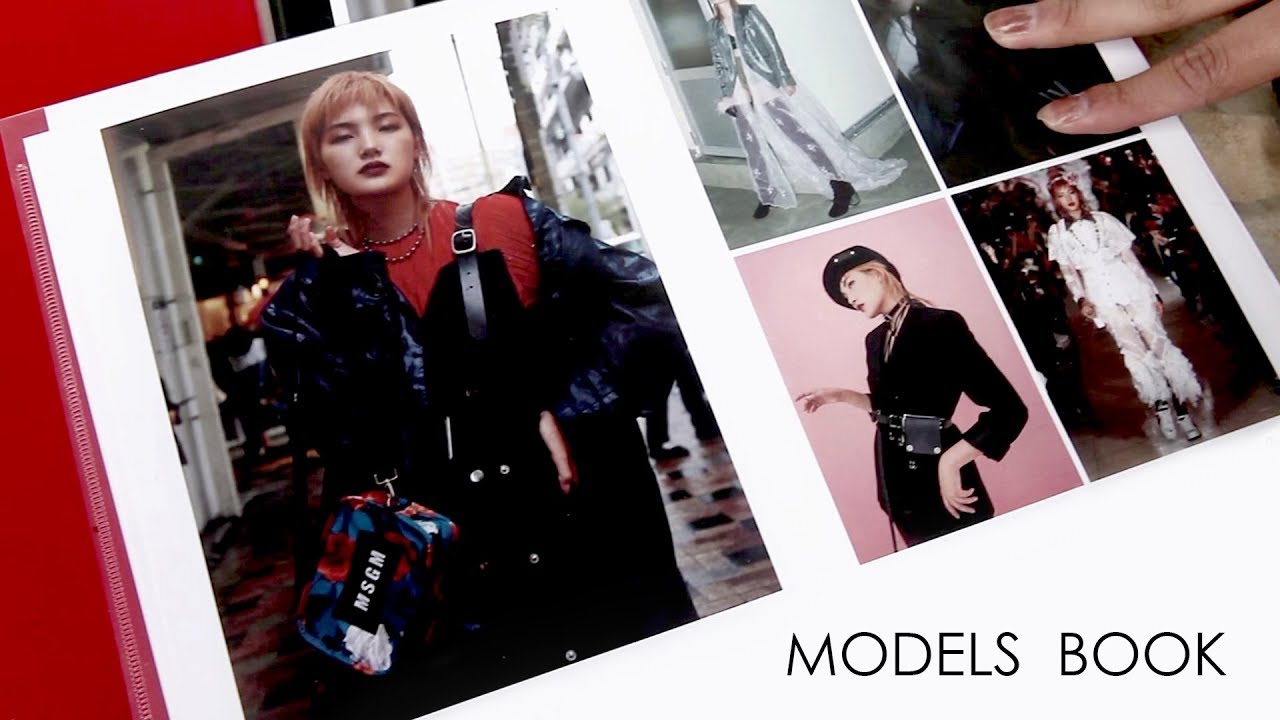Modeling portfolio example | Japanese fashion model's book review | Aspiring model from Tokyo