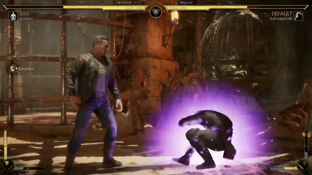 MK11 Terminator Dirty Ion Grenade Setplay
