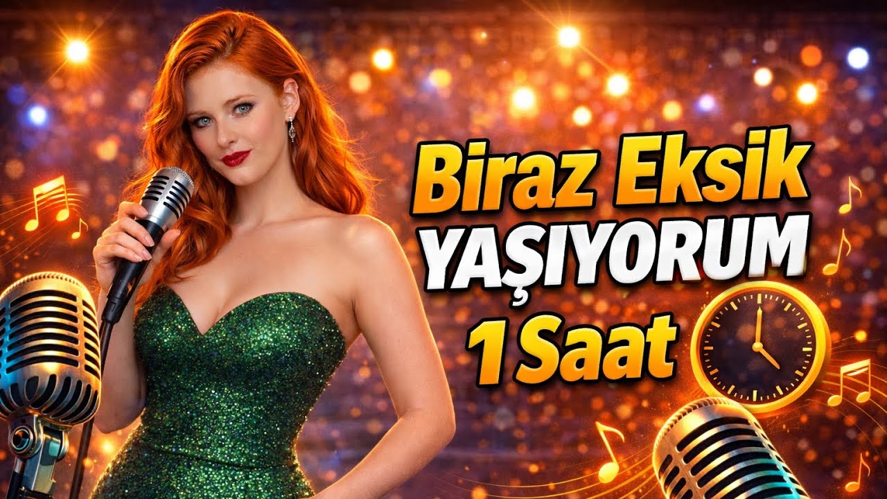 BİRAZ EKSİK YAŞIYORUM | 1 Saat Arabesk Damar | Kadın Vokal | Kesintisiz Dinle  