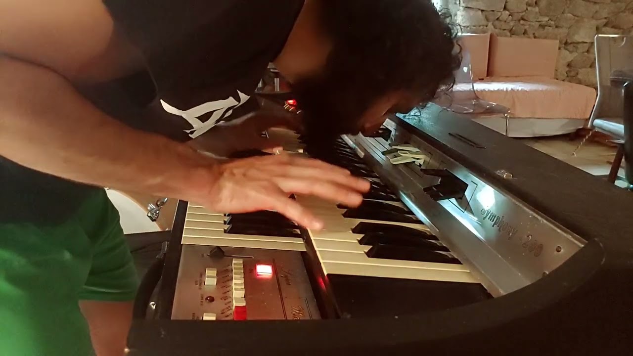 Elgam Symphony 200 1978 Organ - Electronic Music Impro that serves as a Functions Walkthrough