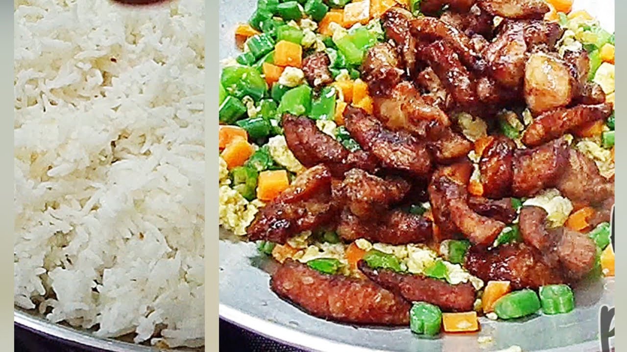 Simple and perfect chicken fried rice #cooking experiments 