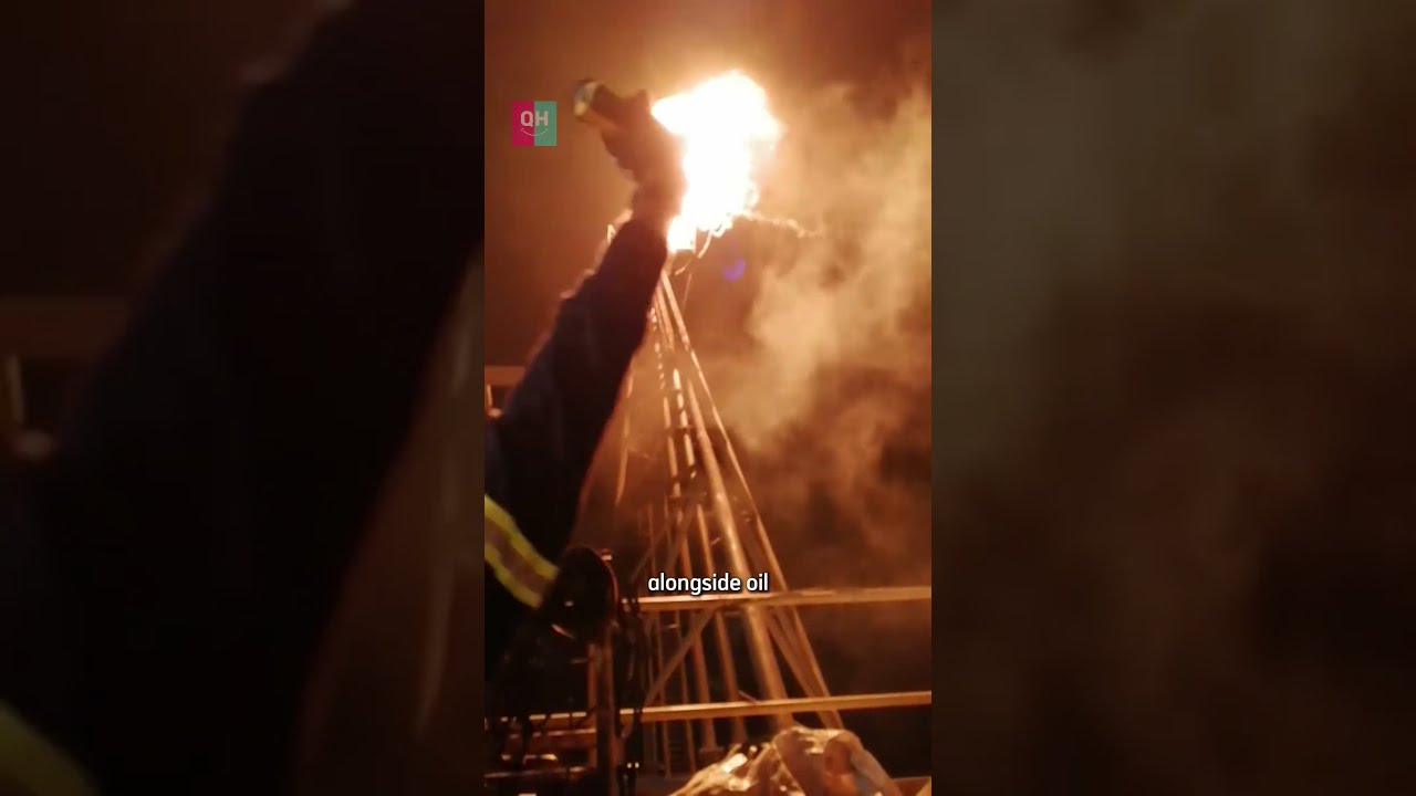 Gas Flaring Explained! 😮 #shorts